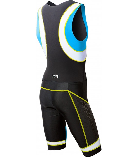 Trisuit Competitor w/pad cu fermoar in fata