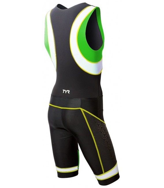 Trisuit Competitor w/pad cu fermoar in fata