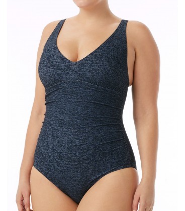 COSTUM MANTRA V-NECK CONTROLFIT SWIMSUIT PLUS