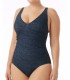 COSTUM MANTRA V-NECK CONTROLFIT SWIMSUIT PLUS