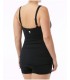 MAIEU SOLID SQUARE NECK SHEATH