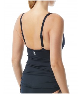 TYR WOMEN’S SOLID V-NECK SHEATH