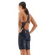 VENZO CAMO OPEN BACK SWIMSUIT