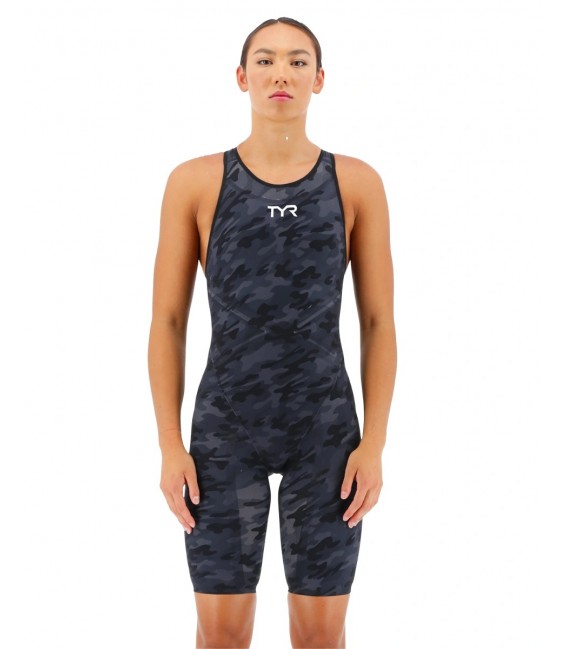 VENZO CAMO OPEN BACK SWIMSUIT