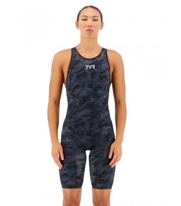 VENZO CAMO OPEN BACK SWIMSUIT