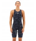 VENZO CAMO OPEN BACK SWIMSUIT
