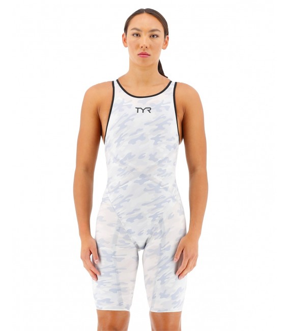 VENZO CAMO OPEN BACK SWIMSUIT